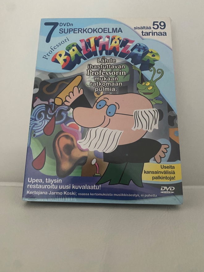 Professori Balthazar, 7 dvd:n superkokoelma
