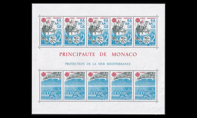 Monaco 1746-7BL32 ** Europa (1986)