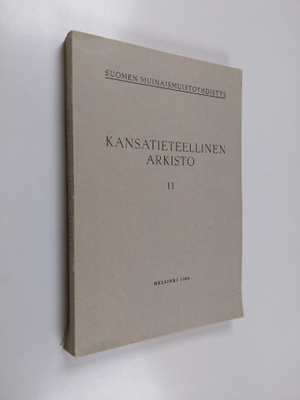 Kansatieteellinen arkisto 11