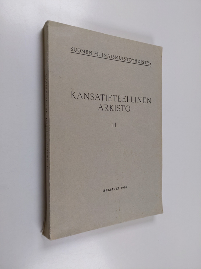 Kansatieteellinen arkisto 11