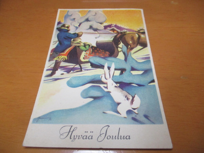 Vesanto Hyvää Joulua KB 339/10 - 1952