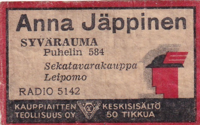 Syvärauma. Anna Jäppinen, Radio 5142    s5/3