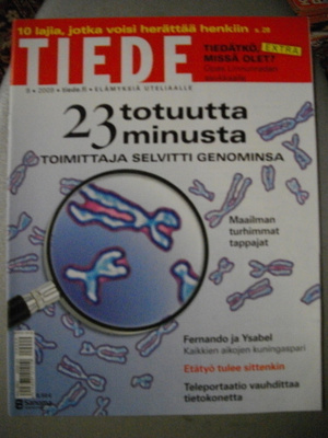 Tiede lehti Nro 9/2009 (8.11)