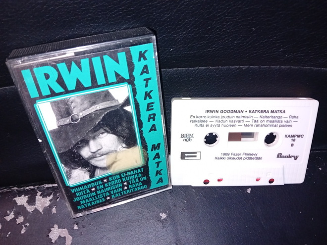 C-kasetti Irwin Goodman  : Katkera matka ( SIS POSTIKULU )