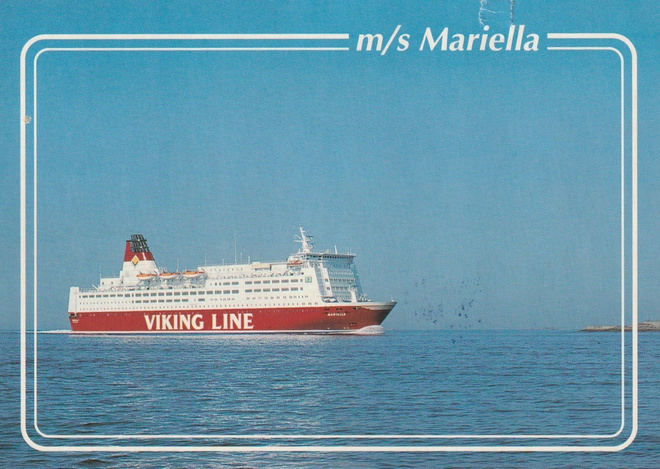 LAIVAKORTTI - M/S MARIELLA - 10