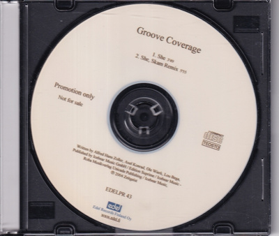 Groove Coverage - She (CDr, Single, Promo)
