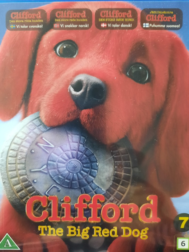 CLIFFORD  THE BIG RED DOG  BLU-RAY