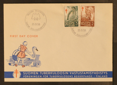 # 23607 # Helsinki - Saksan Teollisuusnäyttely 25.9.56 FDC