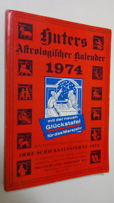 Huters astrologischer kalender fur das marsjahr 1974