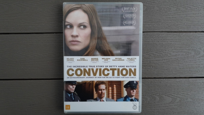 DVD: Conviction (Hilary Swank, Sam Rockwell 2010)