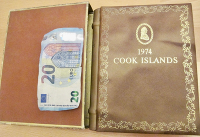 Cook Island Vuosisarja 1974 9 Rahaa 2 Hopeista Alkup Pakkaus