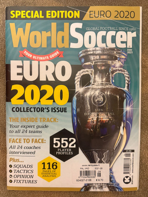 WORLD SOCCER EURO2020 SPECIAL EDITION JUNE 2021
