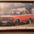 Lada 2105 palapeli lasikehyksessä. - pikkukuva 3