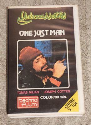 One Just Man (1975) VHS