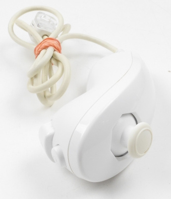 Wii Nunchuk Controller (White)