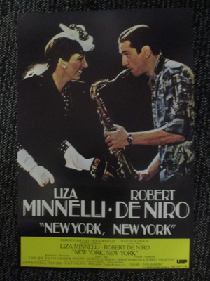 New York, New York (Scorsese, 1977) - vanha elokuvajuliste