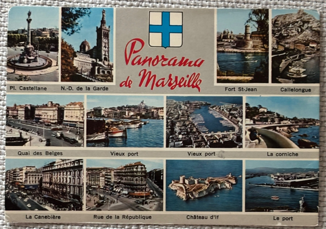 Panoraamanäkymiä Marseillesta, Ranskasta