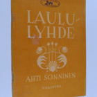 Ahti Sonninen : Laululyhde lapsille - pikkukuva 1
