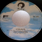 LEILA LUUKKAINEN :: SE ON TRAAGISTA / KITEELÄISTÄ:VINYYLI 7" - pikkukuva 3