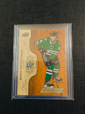 Miro Heiskanen - 18-19 UD Engrained Rookie /299