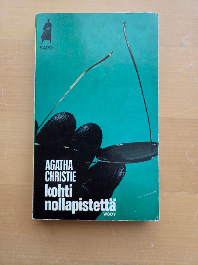 AGATHA CHRISTIE . KOHTI NOLLAPISTETTÄ . NID .