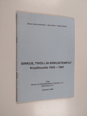 Eeva-Liisa Lehtonen : Sirkus, tivoli ja sirkustemput : ki...