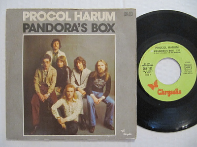 Procol Harum Pandora's Box 7" sinkku