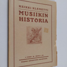 Heikki Klemetti : Musiikin historia 4. historia - pikkukuva 1