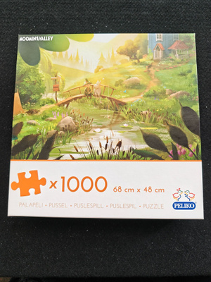 Moominvalley muumi palapeli puzzle 1000 palaa