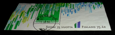 LAPE BL9 SUOMI 75 VUOTTA ENSIPÄIVÄ LOISTO LEIMAUS.1992-5-10