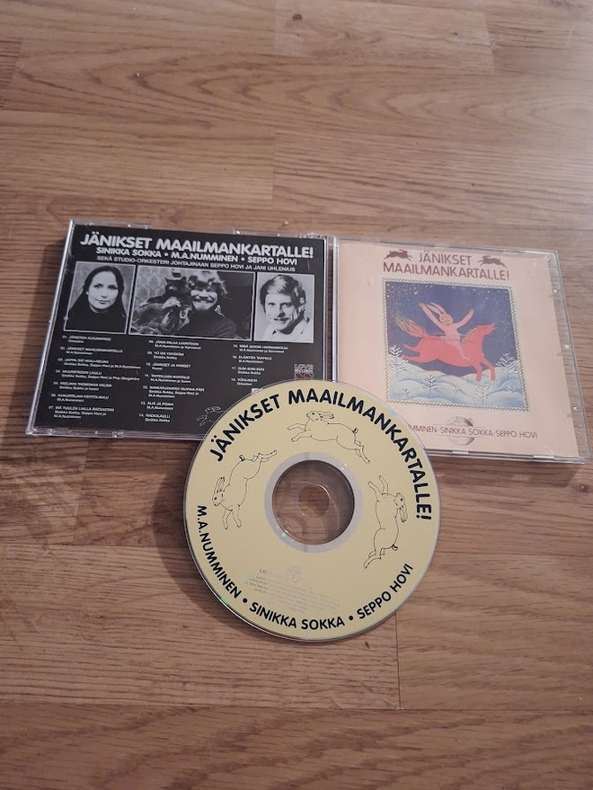 M.A.Numminen-Jänikset Maailmankartalle