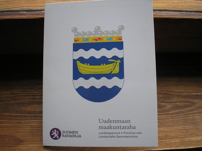 UUDENMAAN MAAKUNTA raha 5e PROOF