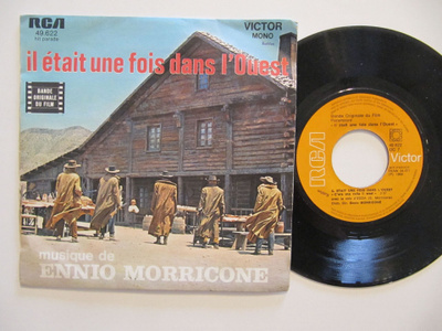 Il Était Une Fois Dans L'Ouest 7" sinkku Ennio Morricone
