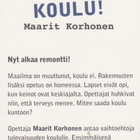 Maarit Korhonen: Herää koulu! - pikkukuva 2