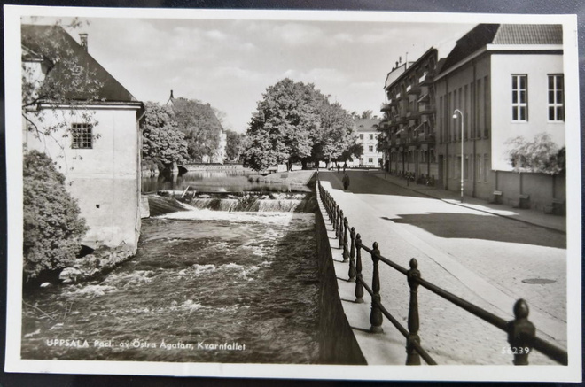 Ruotsi, UPPSALA, Kvarnfallet, käyttämätön kortti