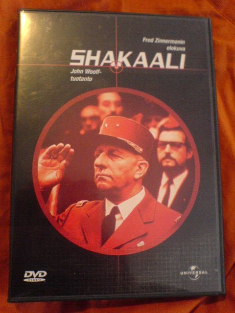 The day of the Jackal - Shakaali , DVD