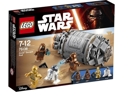LEGO # STAR WARS # 75136 : Droid Escape Pod ( 2016 )