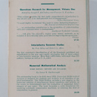 Joseph F. McCloskey ym. : Operations research for managem... - pikkukuva 2