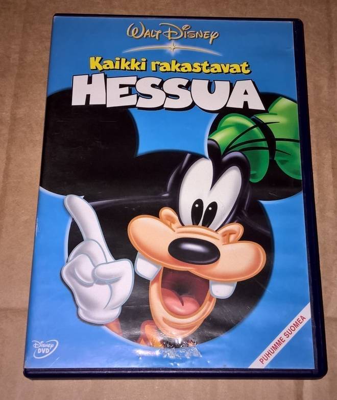 KAIKKI RAKASTAVAT HESSUA WALT DISNEY DVD