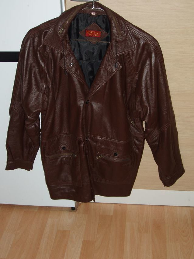 Leather Fashions Nahkatakki Koko M