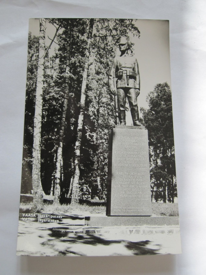 VANHA Postikortti Vaasa 1950-luku Alkup.Mallikappale