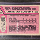 1987-88 O-Pee-Chee Christian Ruuttu ROOKIE Card #121 - pikkukuva 2