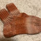 Kimaltava villasukat persikka oranssi 39 - pikkukuva 3
