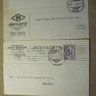 kaksi kulkenutta ehiökorttia 1923 & 1930 - pikkukuva 1