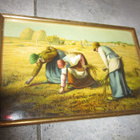 VANHA PIENI TAULU koko n 26.5 x 17.5 cm kehyksineen - pikkukuva 2