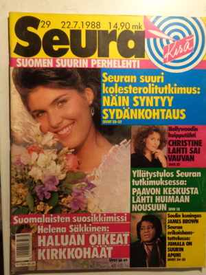 Seura lehti Nro 29/1988 (26.10)