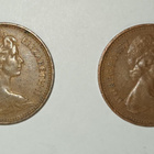 2 kpl Iso-Britannia 1 p (New Penny) 1973, 2 kuvaa - pikkukuva 2