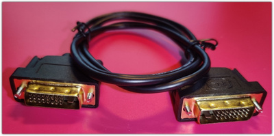 DVI - DVI -1 metrinen kaapeli / Dual Link #28569
