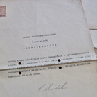 11xVANHA Asiakirja VR Rautatie Pietari Levaschovo Asema 1900 - pikkukuva 2
