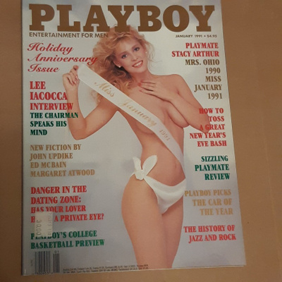 Playboy January 1991 HUIPPUKUNTO!! Stacy Arthur